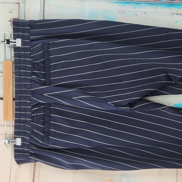 Athleta Stripe Midtown Ankle Pant in Navy - Picture 5 of 12